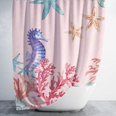 Штора для ванной Sea Horse Tropichome 180x200 cм