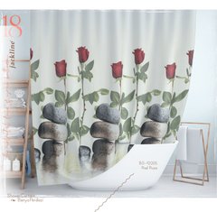 Штора для ванной Тропик Red Rose 180*200 см