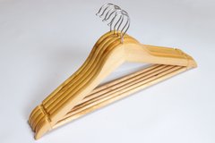 Набор плечиков для одежды деревянных 5 шт. 45 см