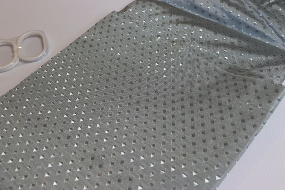 Штора для ванної тканинна однотонна 180x180 см 5214/darkgrey