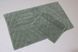 Набор ковриков хлопковых для ванной и туалета 60x100 50x60 см Vonaldy Elite 2917/green