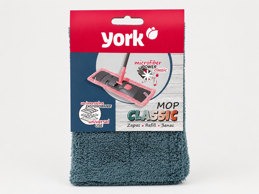 Запасна насадка на швабру York Classic 081090/blue