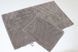 Набор ковриков хлопковых для ванной и туалета 60x100 50x60 см Vonaldy Elite 2917/brown
