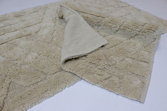 Набор ковриков хлопковых для ванной и туалета 60x100 50x60 см Vonaldy Elite 2917/cappuccino
