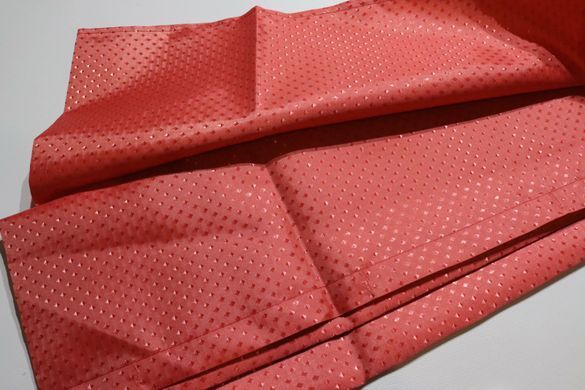 Штора для ванной тканевая однотонная 180x180 см 5214/red2