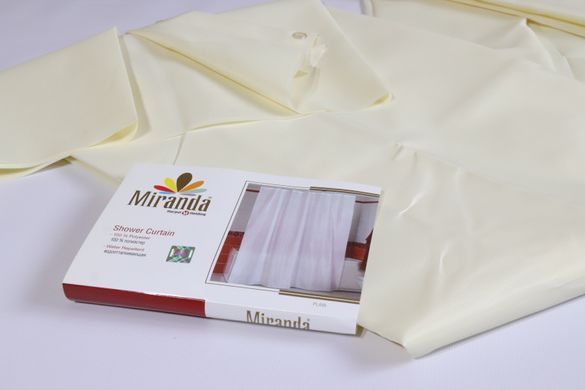 Шторка для ванной комнаты Miranda Plain 180*200 cм