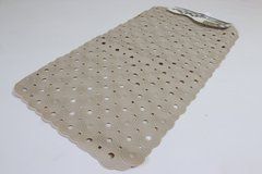 Антиковзький килимок у ванну на присосках 69*37 см Circle 1806/beige