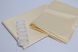 Шторка для ванної широка 240x180 см однотонна бежева 5314/beige