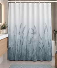 Шторка для ванной комнаты Miranda Solo blue-gray 180*200 cм