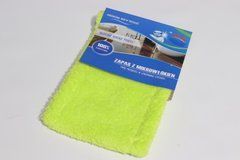 Запаска на швабру микрофибра гладкая MOP DUO 0210/green