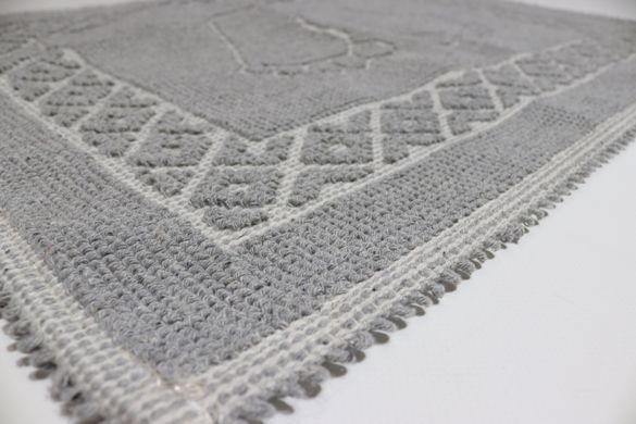 Коврик в ванную хлопковый Foot Tropichome 50*70 cм 2064/fullgrey