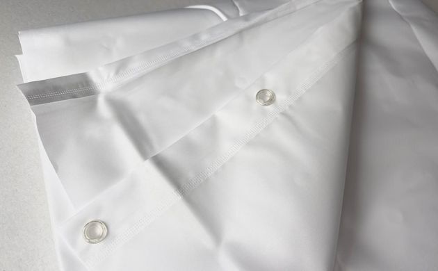 Шторка для ванної кімнати Miranda Plain White 180*200 cм
