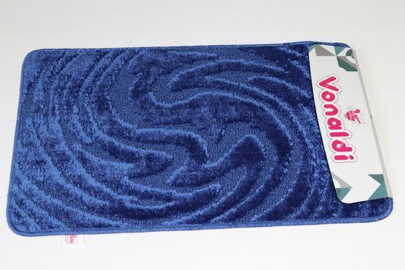 Килимок у ванну 50*80 см Classic Vonaldi 00201/alone blue