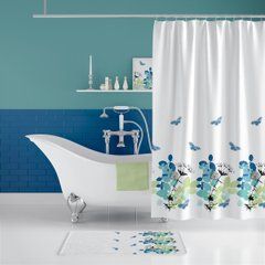 Штора для ванной Spring Tropichome 180x200 cм, Багатокольоровий