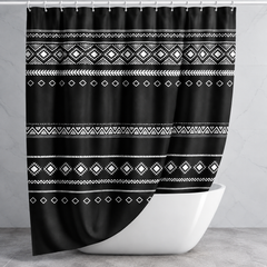 Шторка для ванної кімнати Tropik Black Diamond 180&times;200 см