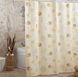 Шторка для ванной комнаты Miranda Circle beige 180*200 cм