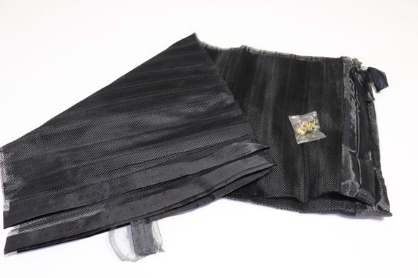 Широкая москитная шторка на магнитах 120*210 см на двери 1202/black