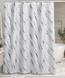 Шторка для ванной комнаты Miranda Meteor grey 180*200 cм