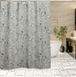 Шторка для ванной комнаты Miranda Pearl grey 180*200 cм