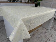Скатерть виниловая с ажурным узором 110*140 см 1506-k-3