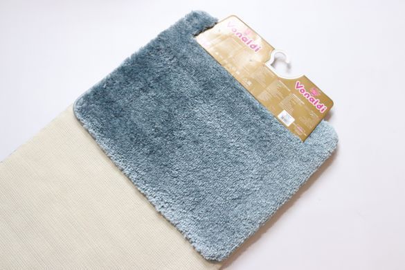 Набор ковриков для ванной и туалета Softmicro 60x100 50x60 см 07009 Blue