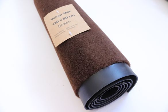 Вологопоглинаючий килимок 80*120 см Velour Mat 6082/brown