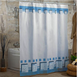 Шторка для ванної кімнати Miranda Lykia blue 180*200 cм