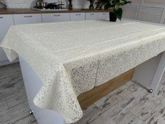 Скатерть виниловая с ажурным узором 110*140 см 1506-k-10