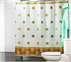 Шторка для ванной комнаты Miranda Postaki beige 180*200 cм