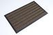 Коврик входной 60*90 см с резиновыми полосами Грасс 3803/brown