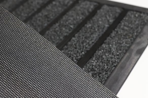 Коврик входной 60*90 см с резиновыми полосами Грасс 3803/grey