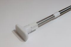 Карниз для ванной 140-260 см хромированный усиленный
