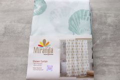 Штора для ванной тканевая Миранда Star Fish beige 180*200 см