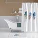 Штора для ванної Plume Tropichome 180x200 cм, Багатокольоровий