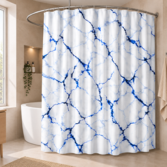 Шторка для угловой ванны Tropik Sapphire 240&times;200 см широкая
