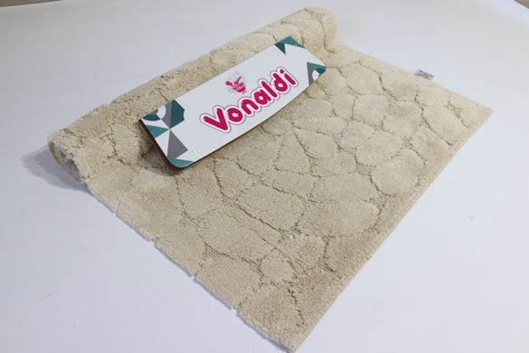 Коврик в ванную 80*120 см Vonaldi Elite 2780/cappuccino70001