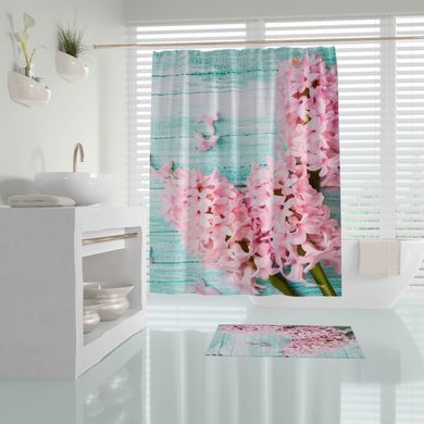Штора для ванної Lilac Tropichome 180x200 cм, Багатокольоровий