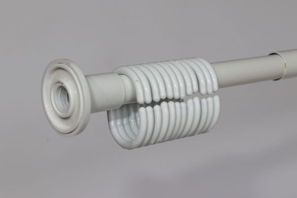 Карниз для ванной 120-200 см BanyoHome белый